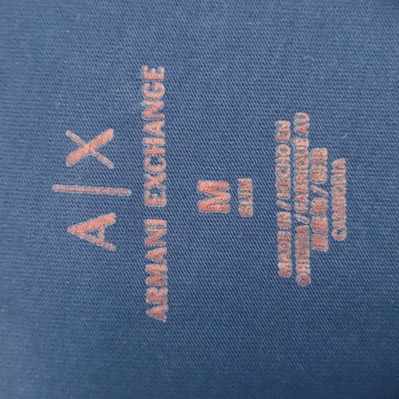 Armani Exchange V-Neck Tee - Picture 5 of 6